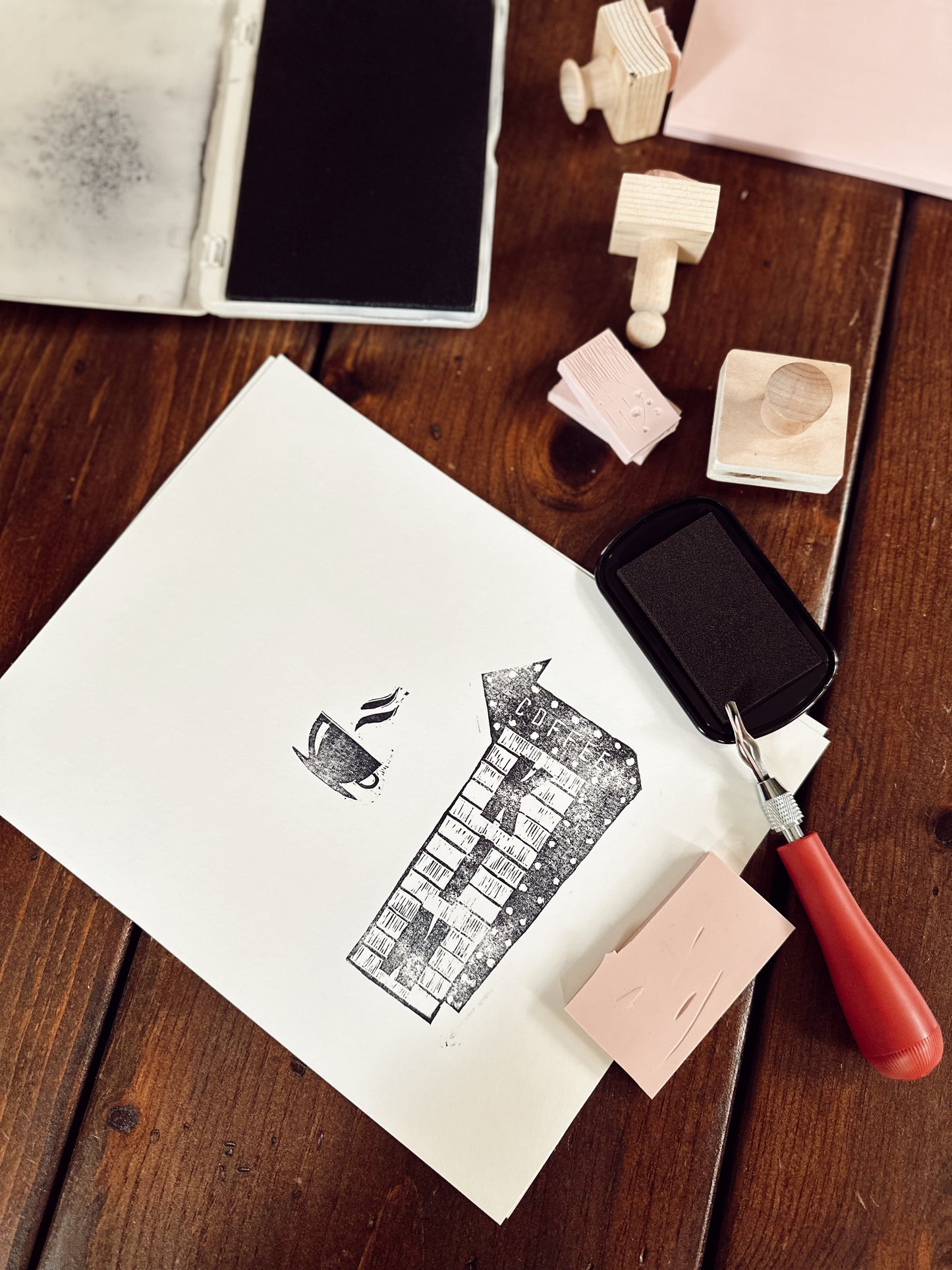 Rubber Stamp Making - March 4